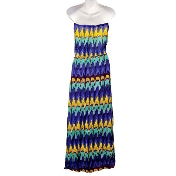 2/$20 Y2K Atmosphere Colourful One piece Summer Dress Size: 10 - Picture 6 of 6